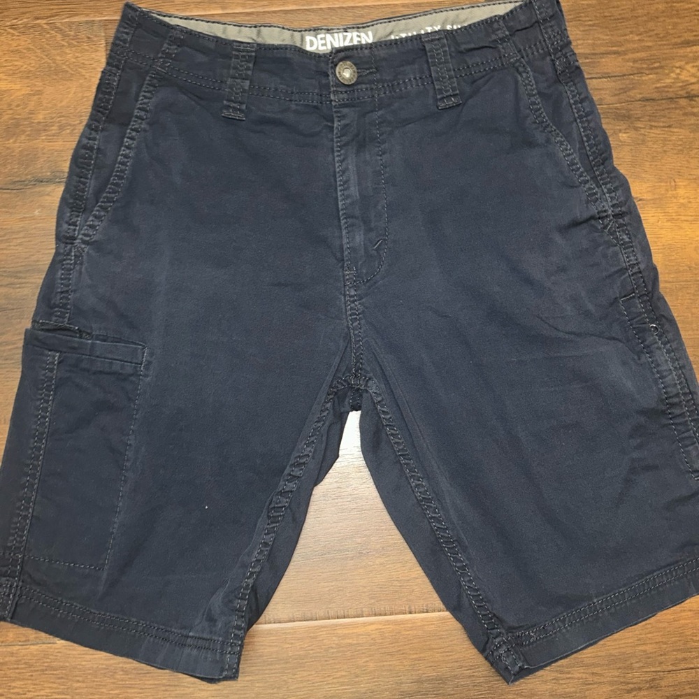 Levi's Blue Cargo Shorts Essential Style